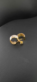 Hoop Earring 3 Gold