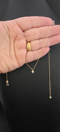 Chain Solitaire Pendant