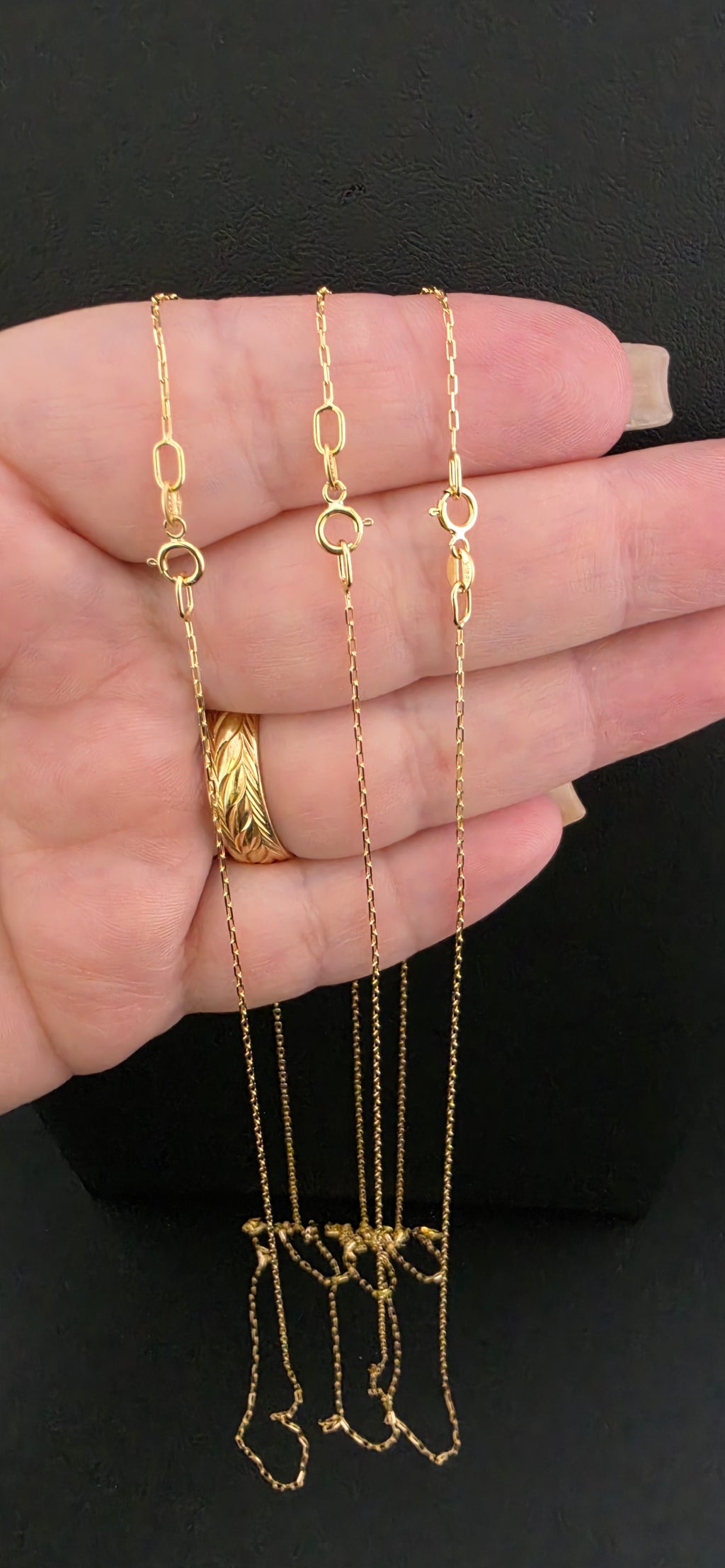 Mini Paper Clip Chain