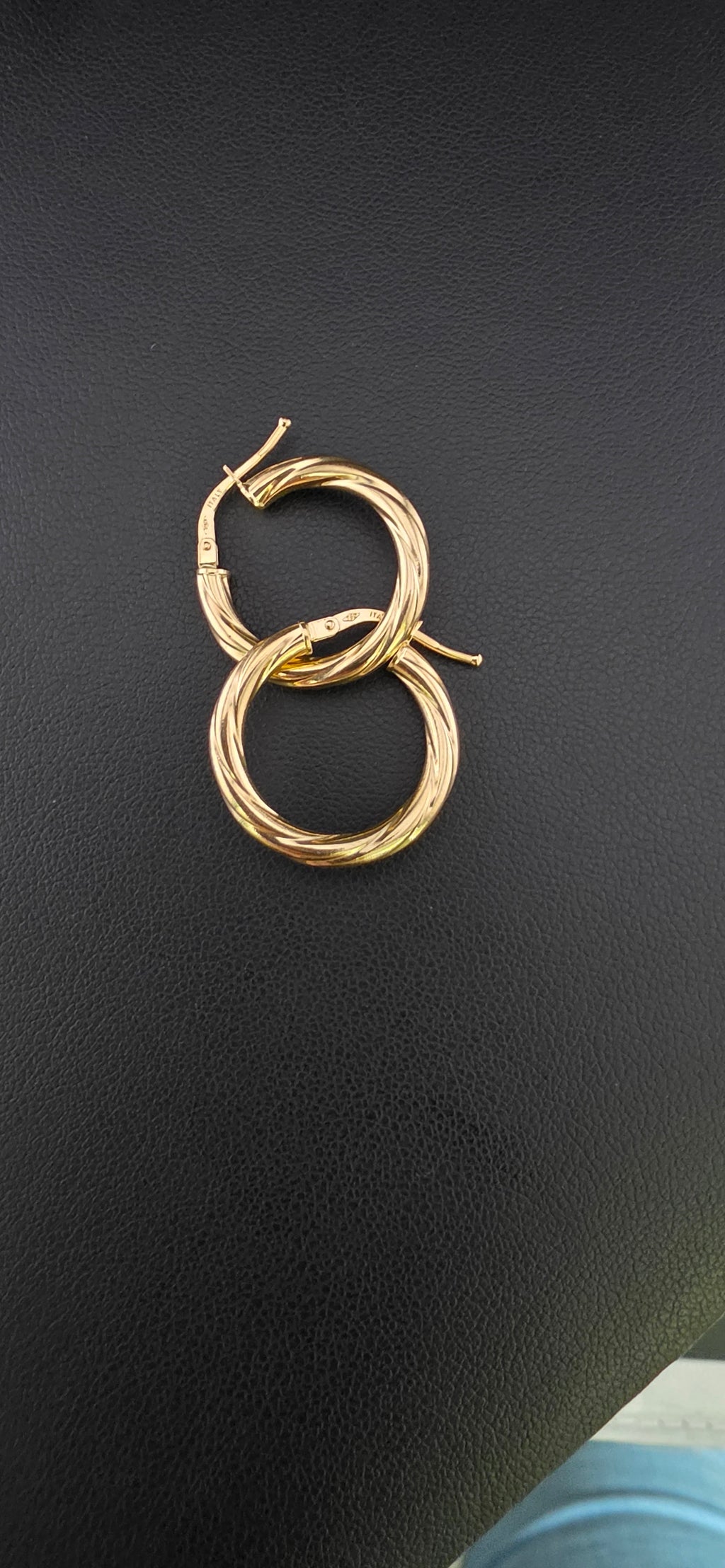 Twisted Hoop Earrings