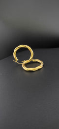 Twisted Hoop Earrings