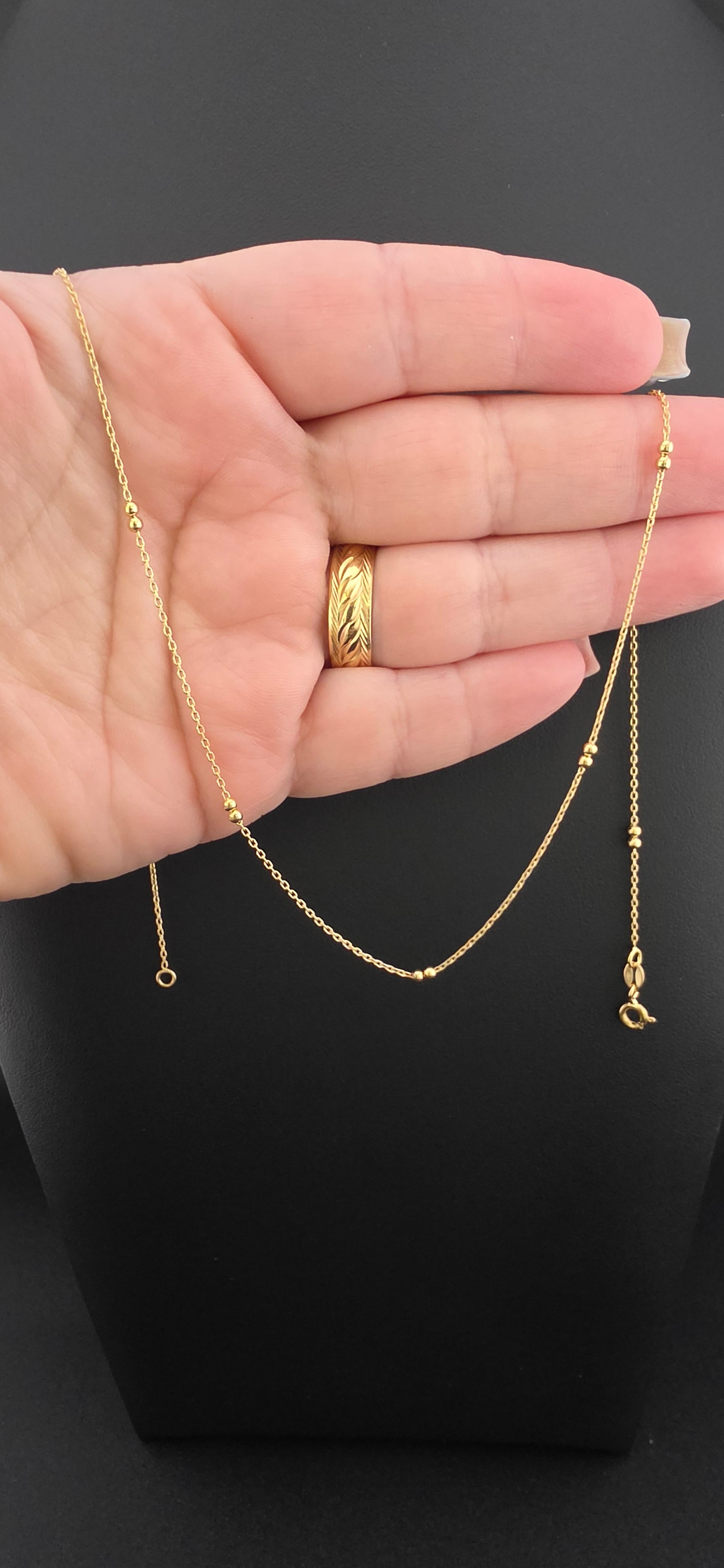 Bead Adjustable Chain