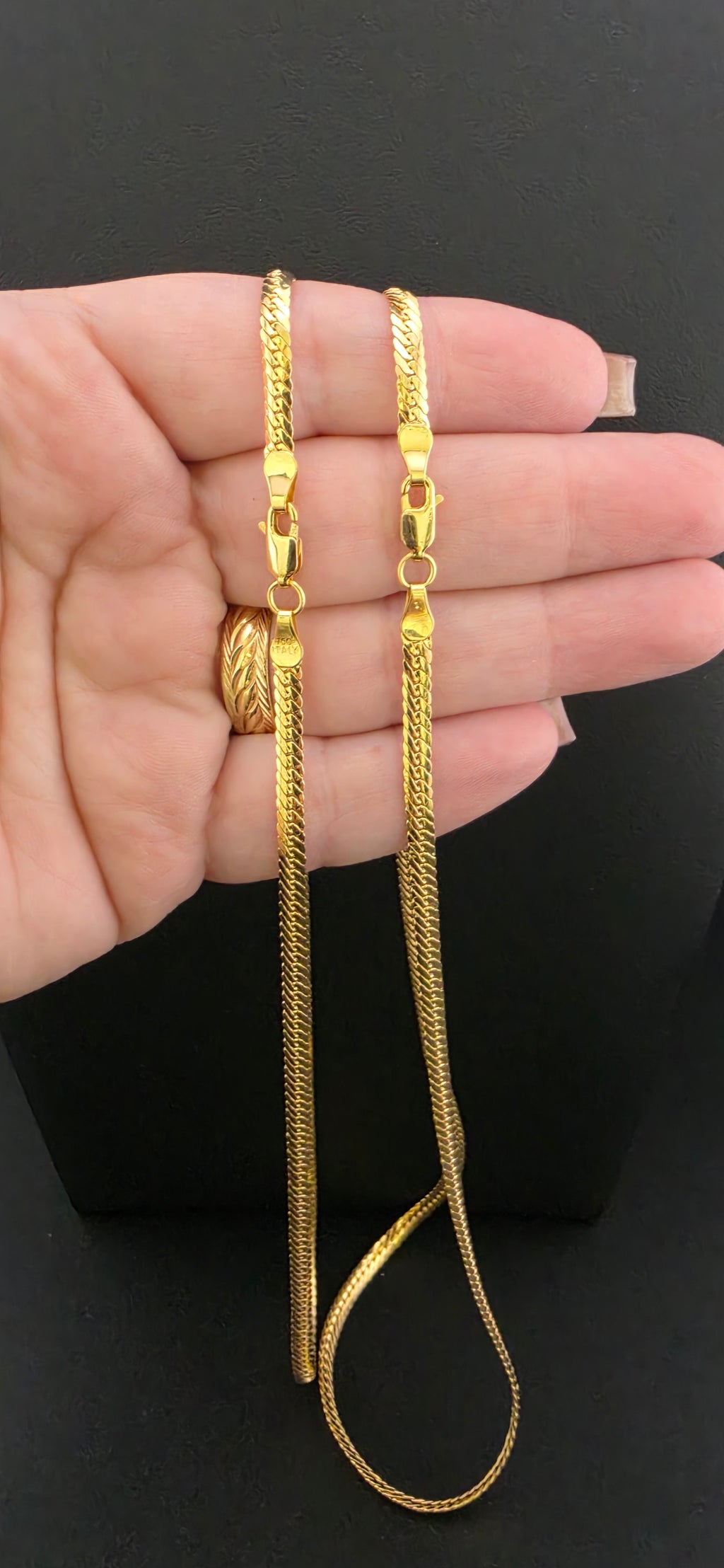 Flat Franco / Snake Chain