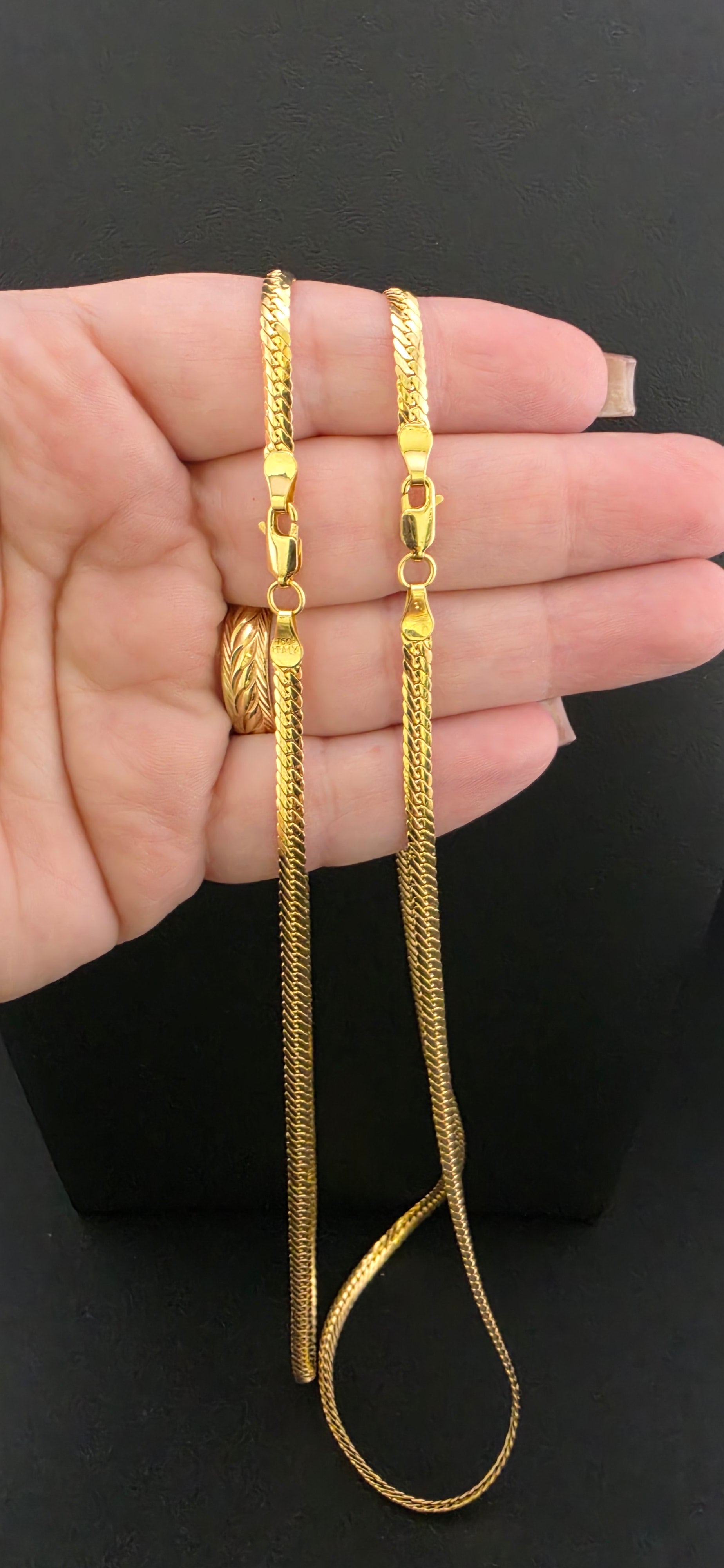 Flat Franco / Snake Chain