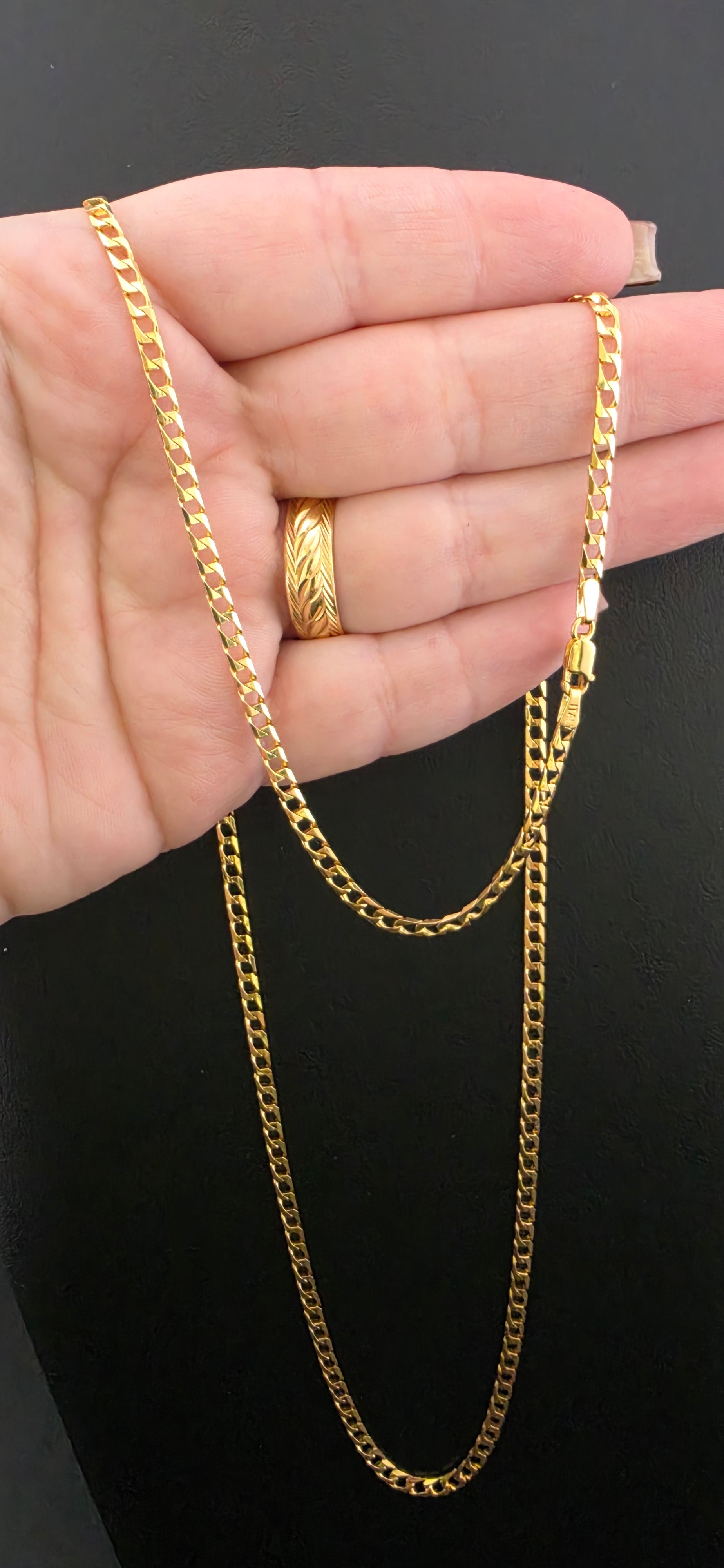 Chain Cuban Martillada