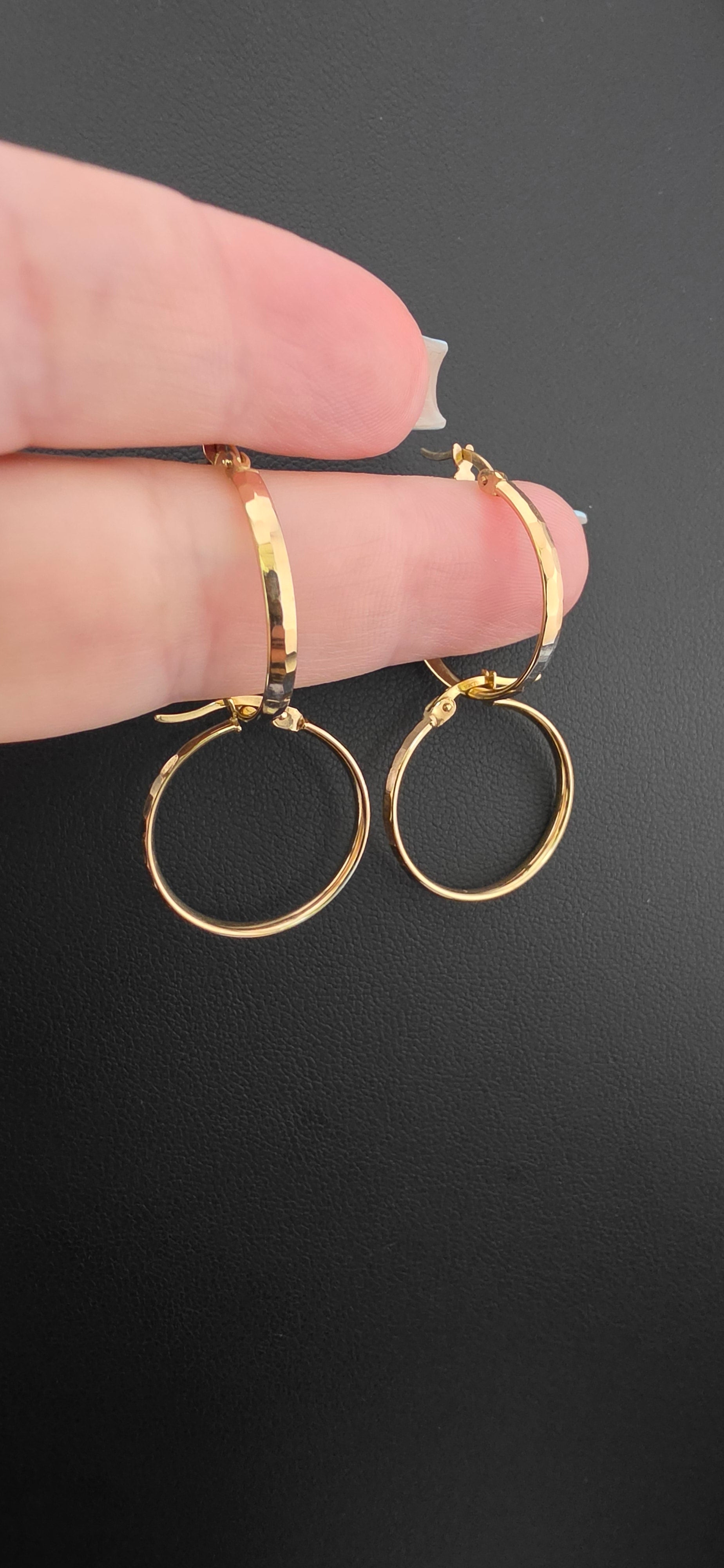 Hoop Earrings Gold
