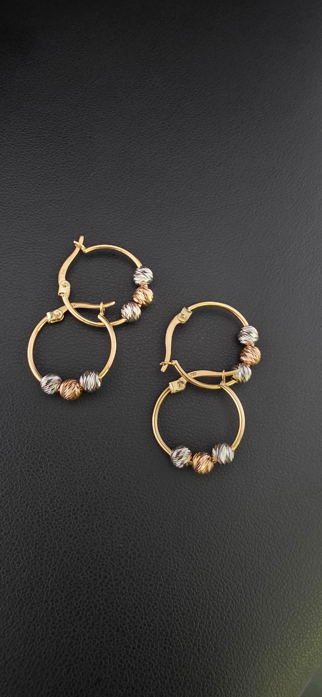 Hoop Bead 3 Gold