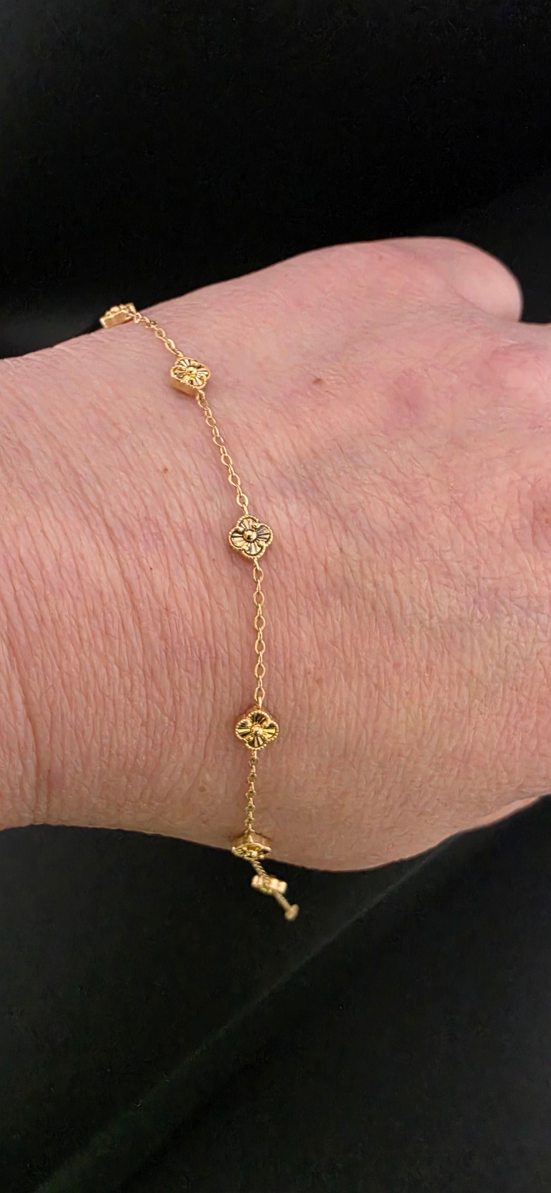 Bracelet Clover Gold
