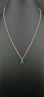 Esmerald 1ct Pendant